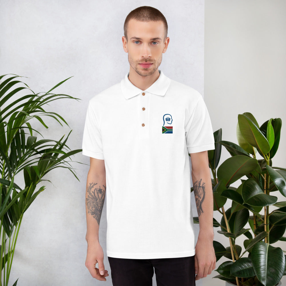S. Africa Polo Shirt Embroidered